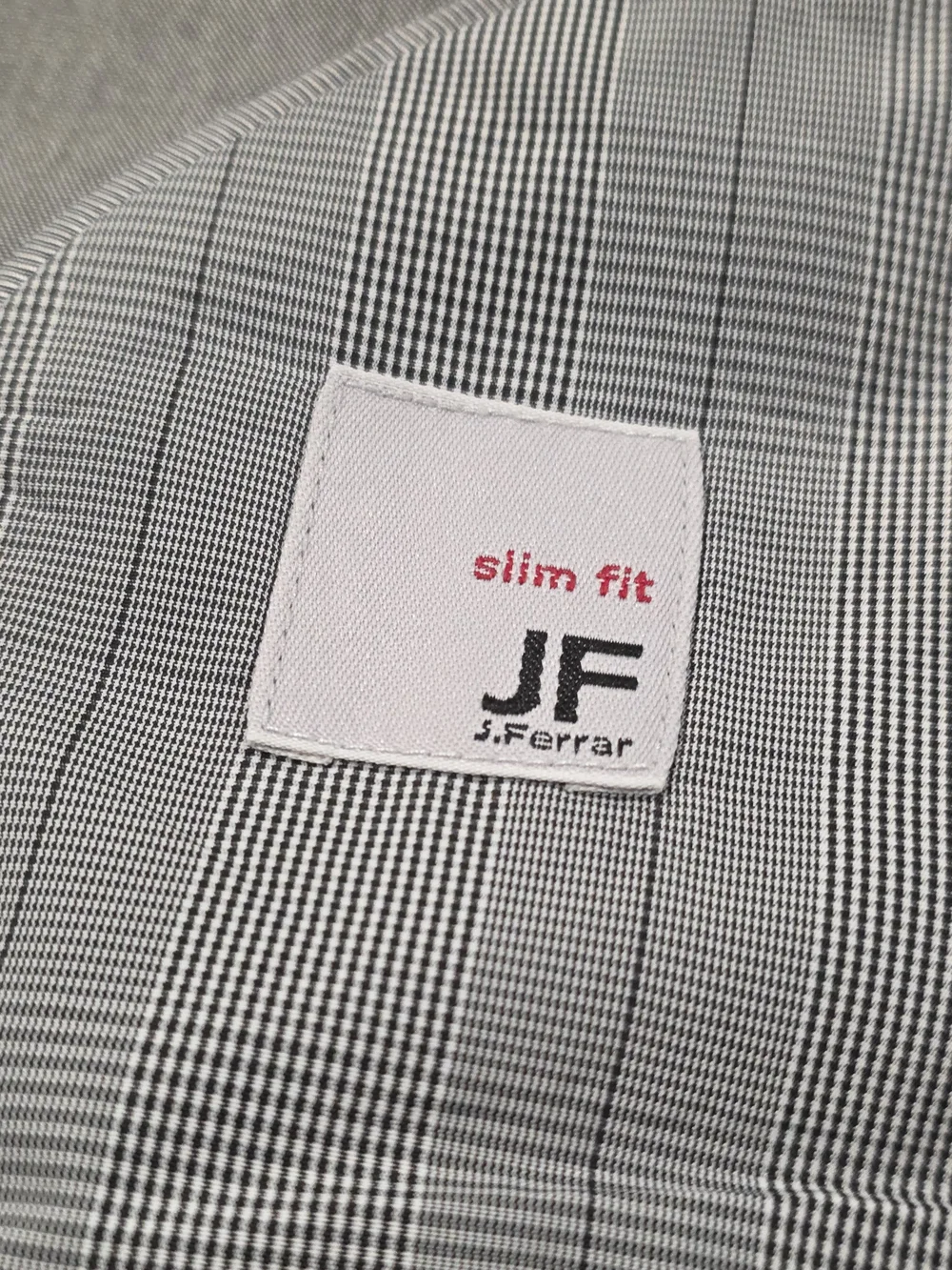 38R Men's JF J. Ferrar 2 Button Blazer Gray Slim Fit Sport Coat
